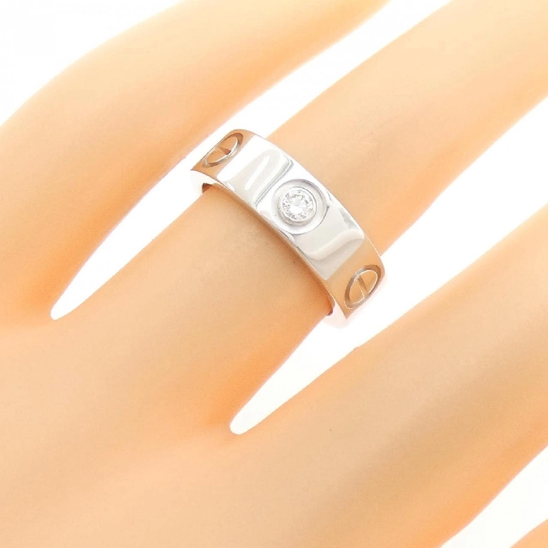 Nhẫn Cartier Love Half Diamond - Hàng hiệu Authentic 841632