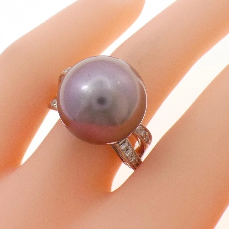 Nhẫn ngọc trai đen PT900 14.1mm - Hàng hiệu Authentic 855671