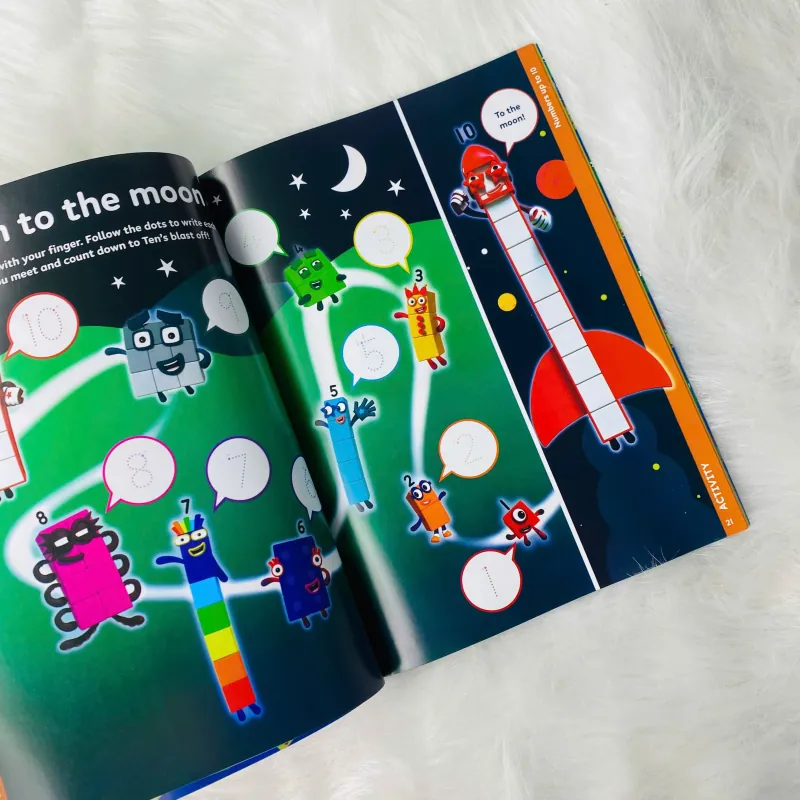 Sách - Numberblocks 2026 Annual – vừa học toán vừa chơi cực vui! 1001326