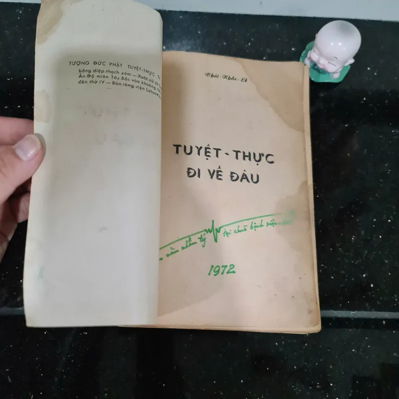 Sách Tuyệt Thực Đi Về Đâu? ( Bản sách gốc in 1971 ) 558838