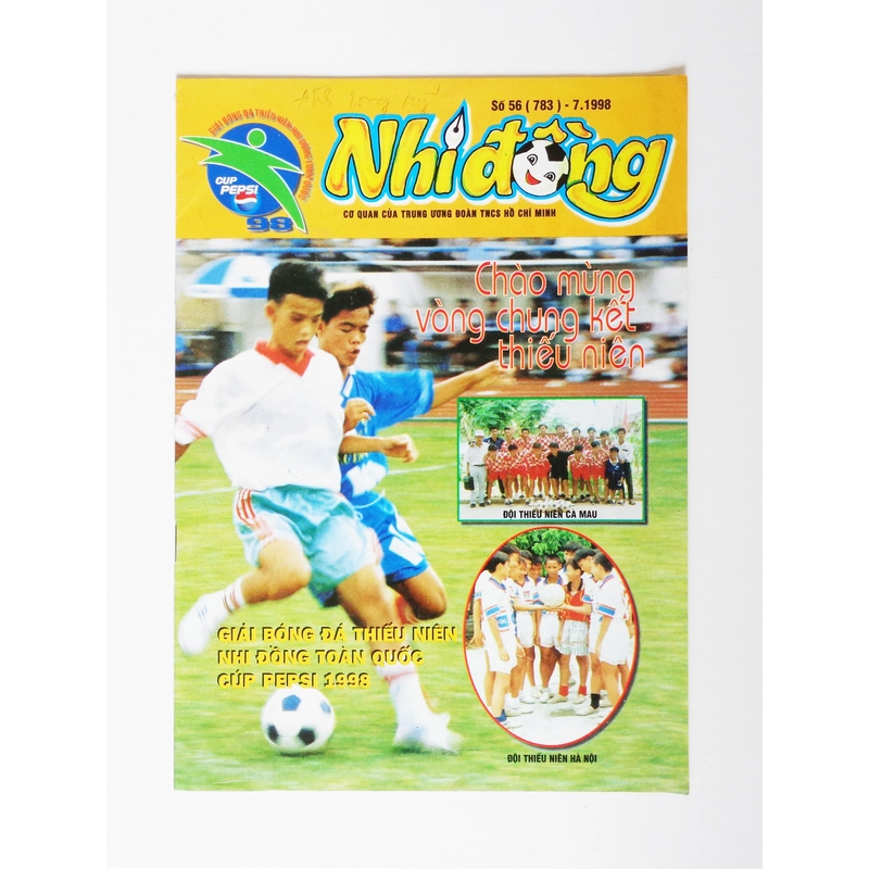 Báo Nhi đồng của TNCS Hồ Chí Minh xưa (Số 783 - Năm 1998) 17836