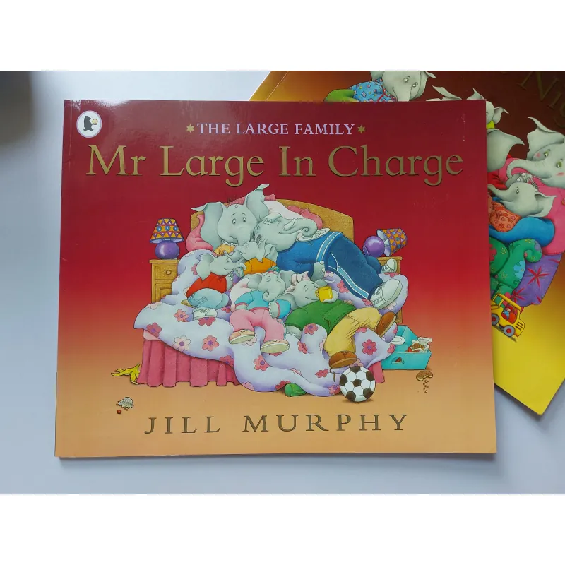 COMBO 2 QUYỂN – THE LARGE FAMILY (Jill Murphy) - 📚 A Quiet Night In + Mr Large In Charge 712013