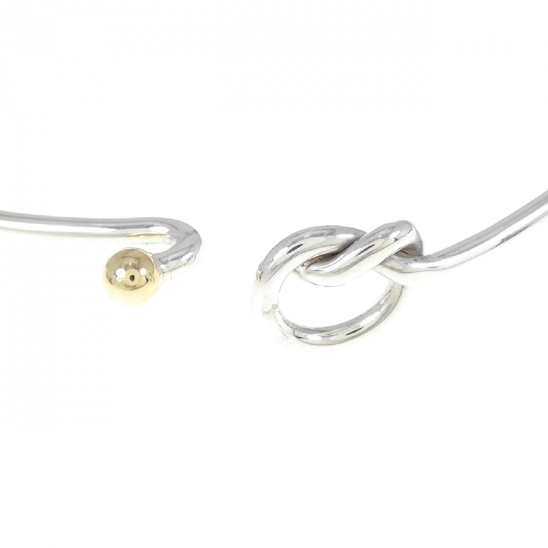 【Cổ điển】Vòng tay trái tim móc & mắt phẳng Tiffany 668792