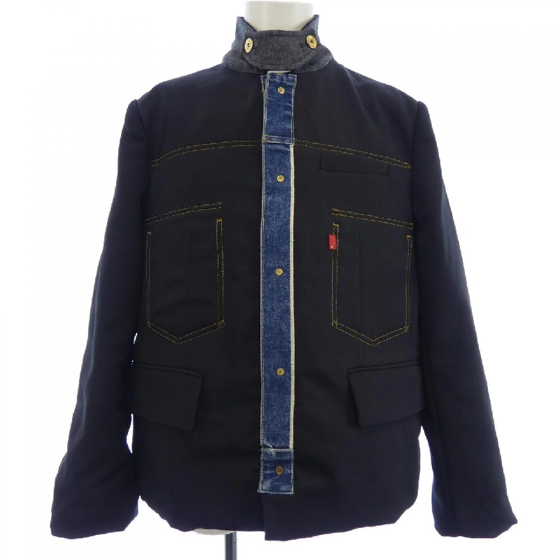 SACAI 25-03706M LEVI'S Áo khoác denim - Hàng hiệu Authentic 889877