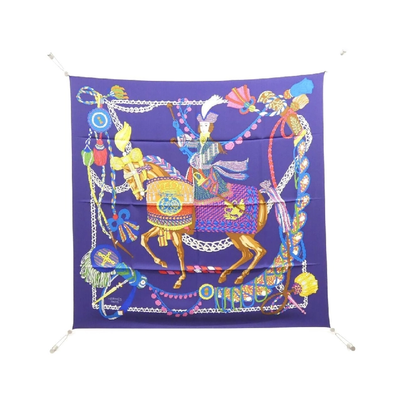 Khăn choàng Hermès LE TIMBALIER Carre 003618S 626266
