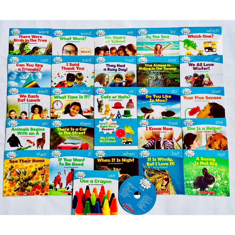 Bộ sách Nonfiction sight word readers 4 levels 466267