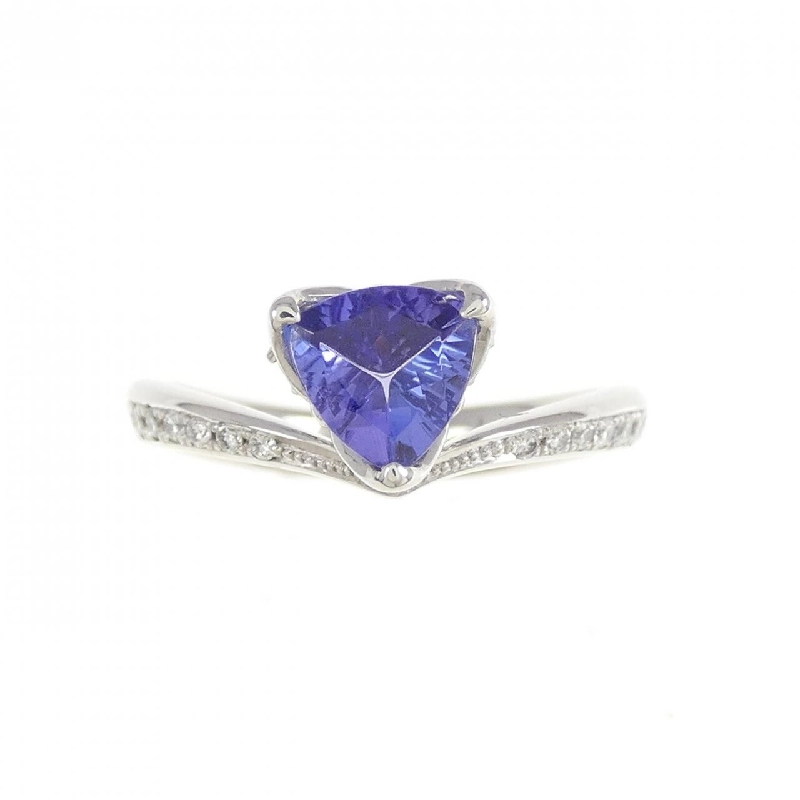 Nhẫn Tanzanite K18WG 0.68CT 669663