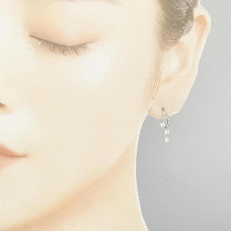 PT900 Bông tai kim cương 0.40CT - Hàng hiệu Authentic 870757