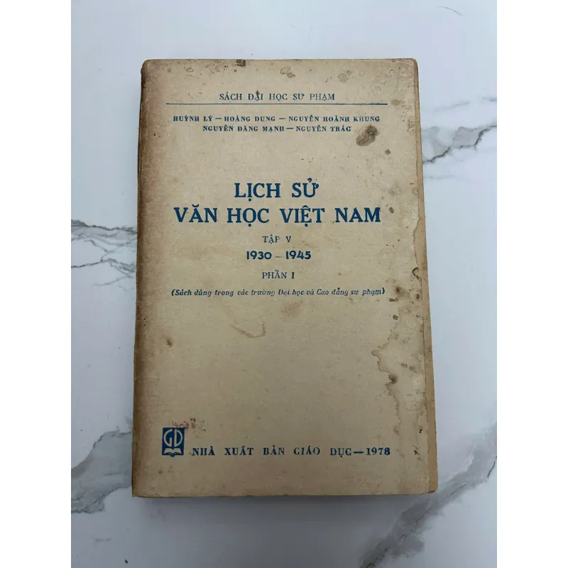 Lịch sử Văn học Việt Nam – Tập V (1930–1945), Phần I 718096