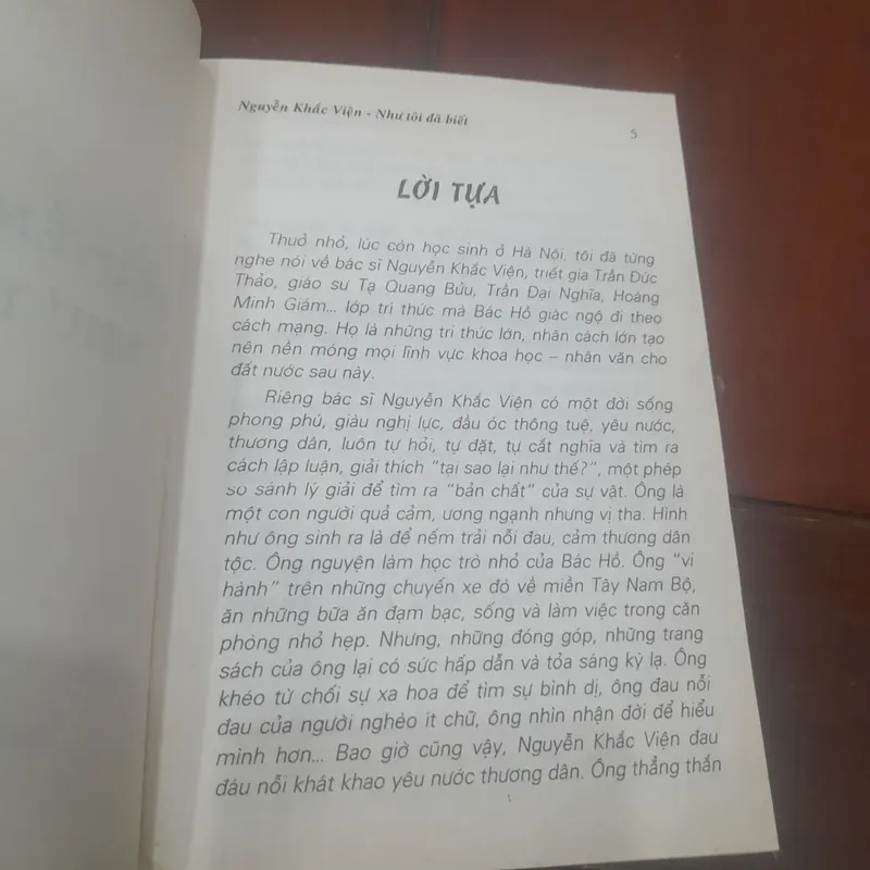 Lê Phú Khải - NGUYỄN KHẮC VIỆN như tôi đã biết 689506