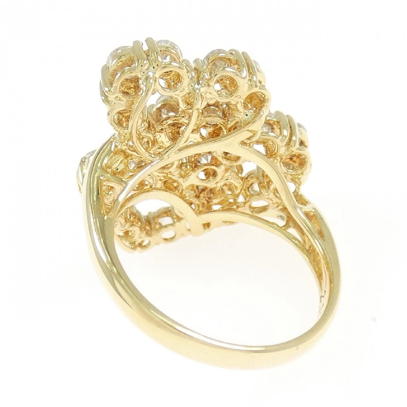 Nhẫn kim cương hình trái tim K18YG 2.10CT - Hàng hiệu chính hãng 854137