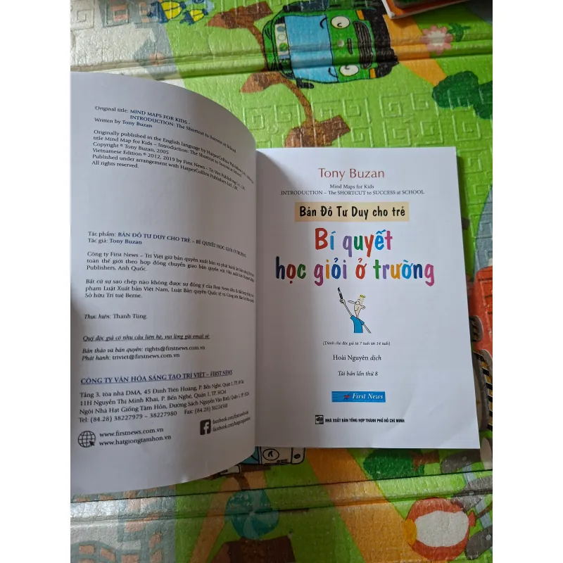 Bản đồ tư duy cho trẻ thông minh - Bí quyết học giỏi ở trường 973159