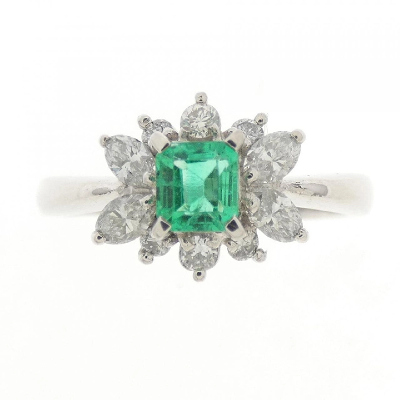 Nhẫn Emerald PT900 0.31CT 670579
