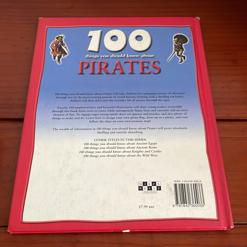 PICTURE BOOK 100 things you should know about Pirates 534461