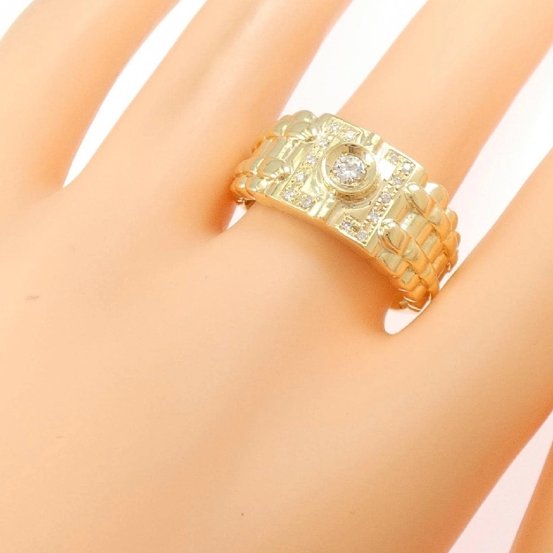 Nhẫn kim cương K18YG 0.17CT - Hàng hiệu Authentic 847542