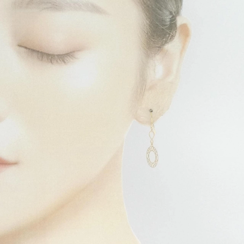 K18YG Bông tai - Hàng hiệu Authentic 871188