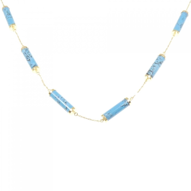 K18YG Đá giả Dây chuyền - Hàng hiệu Chính hãng 848104