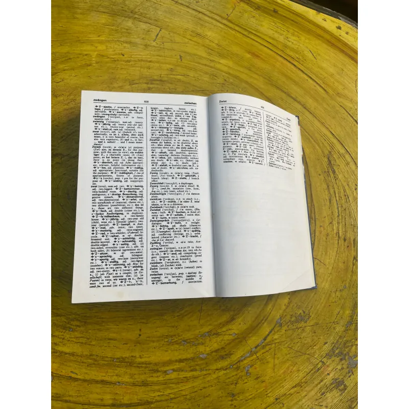 TỪ ĐIỂN ANH - ĐỨC- ĐỨC - ANH BÌA CỨNG MÀU XANH 730588