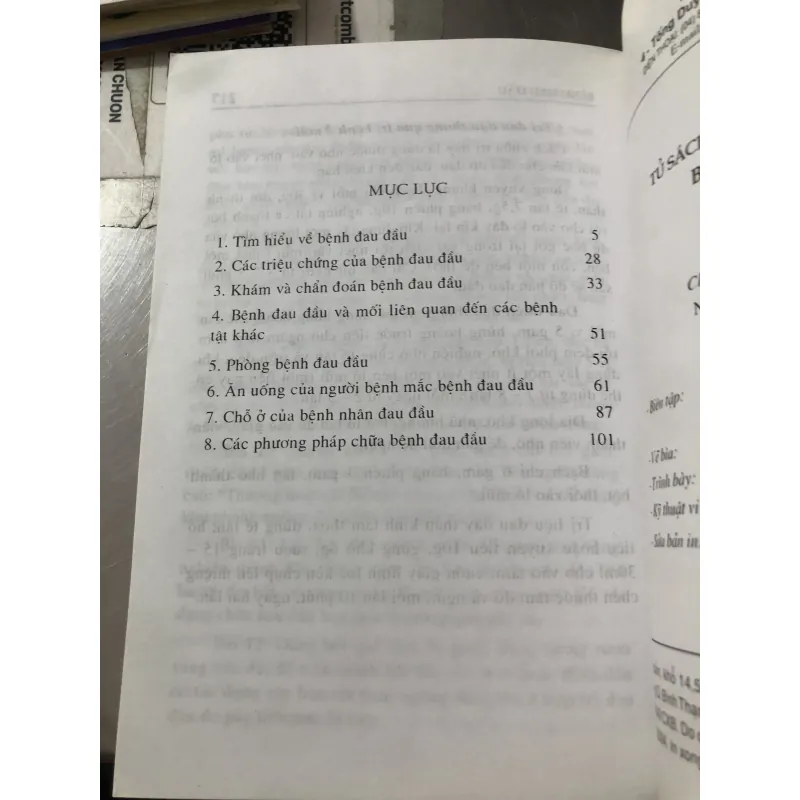 Bệnh đau đầu- Tủ sách về các bệnh đô thị 977704