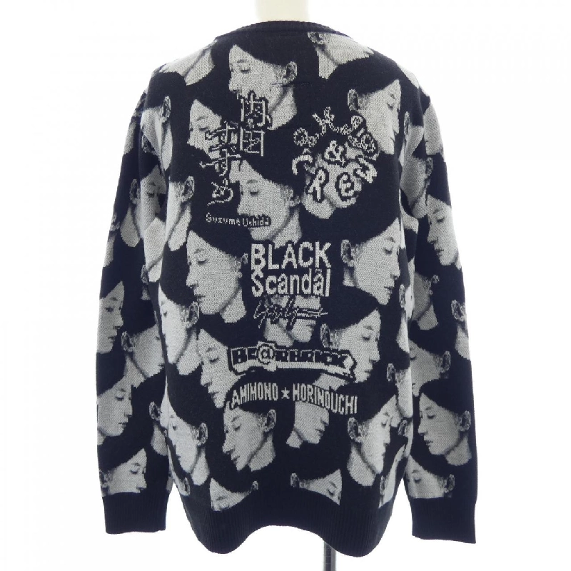 Nón len BLACK Scandal Yohji - Hàng hiệu Authentic 902421