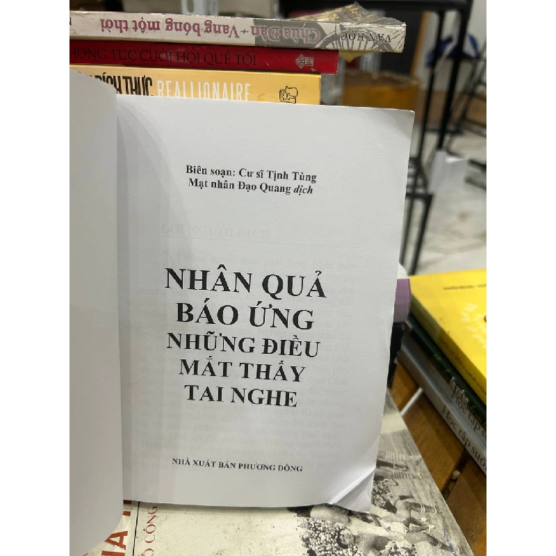 Nhân Quả: Biên Soạn Cư Sĩ Tịnh Tùng - Cư Sĩ Tịnh Tùng (biên soạn), Mạt Nhẫn Đạo Quang (dịch) 994164