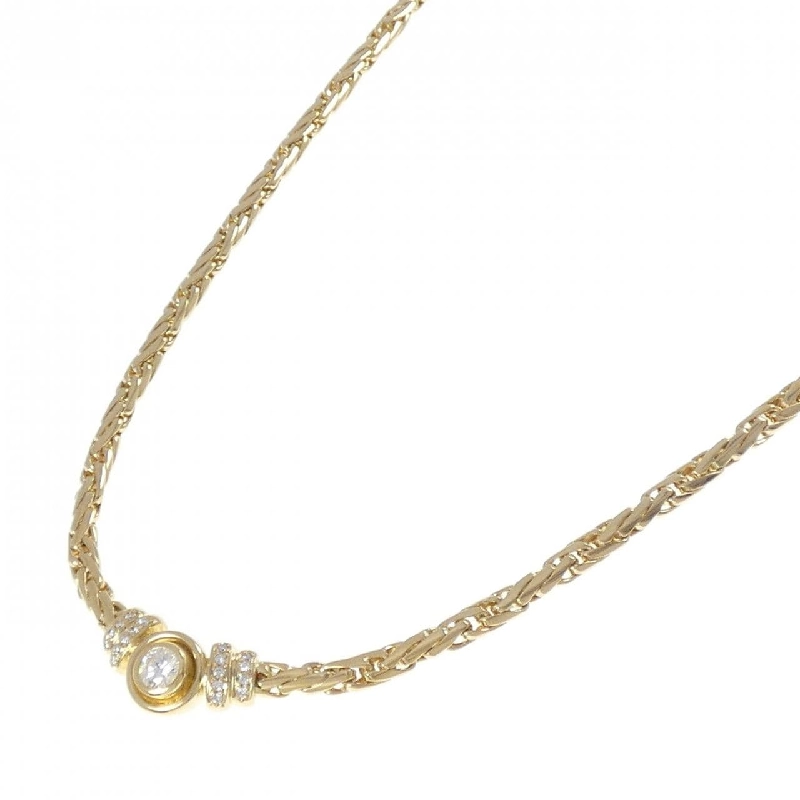 Dây chuyền kim cương 750YG 0.583CT - Hàng hiệu Chính hãng 855786