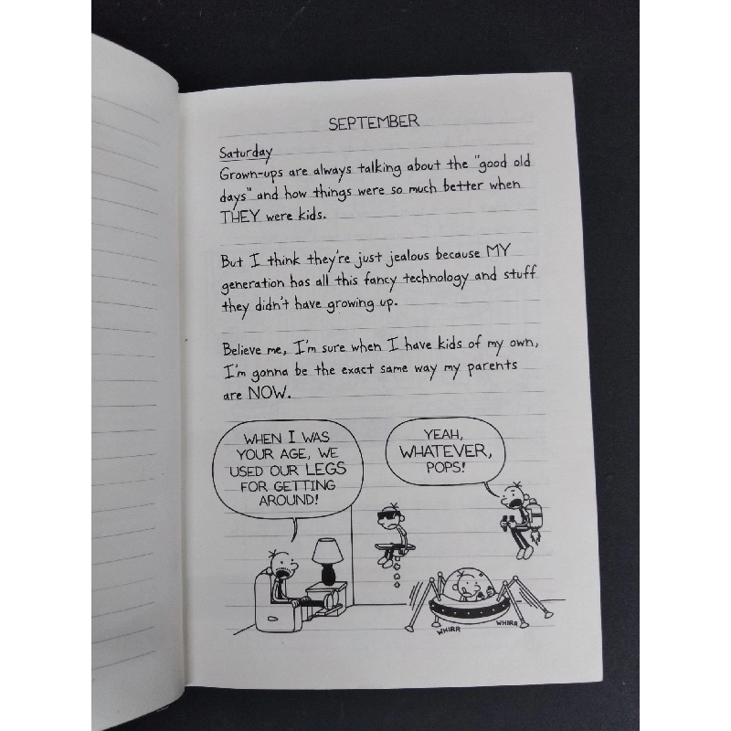 Diary of a wimpy kid 10 Old school (bìa cứng) mới 80% bẩn bìa, ố nhẹ, có mộc đỏ HCM1712 Jeff Kinney NGOẠI VĂN 918456