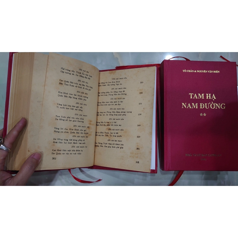 TAM HẠ NAM ĐƯỜNG (Nam Đường - Bắc Tống) – bộ 3 tập. Tô Chẩn, Nguyễn Văn Hiển biên soạn 270442