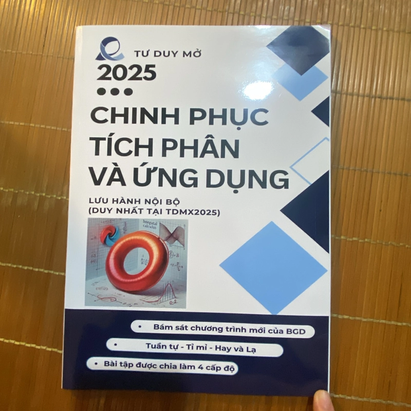 Chinh phục tích phân và ứng dụng 2025 - tư duy mở (tài liệu lưu hành nội bộ) 447143