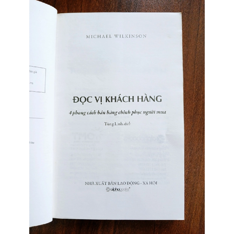 Đọc Vị Khách Hàng - Michael Wilkinson 538330