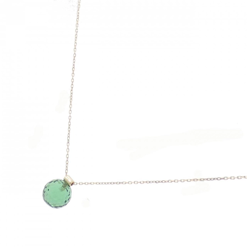 K10WG 合成クオーツ ネックレス - Hàng hiệu Authentic 861294