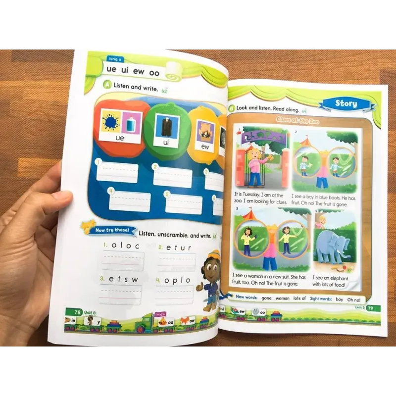 Oxford phonics world - Level 3 - 2 quyển 760029