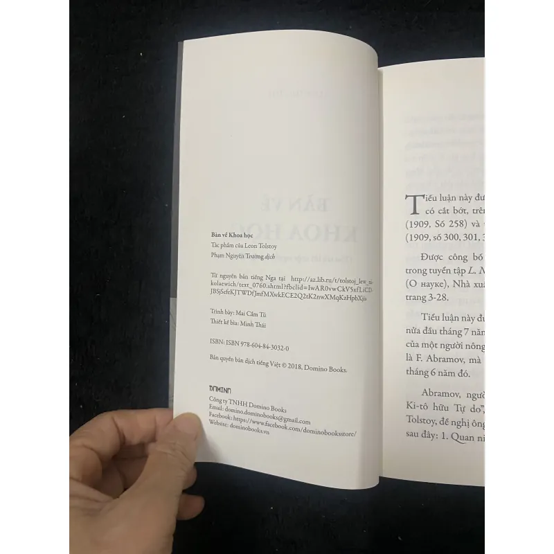 Bàn về khoa học-  Leon Tolstoy 1044783