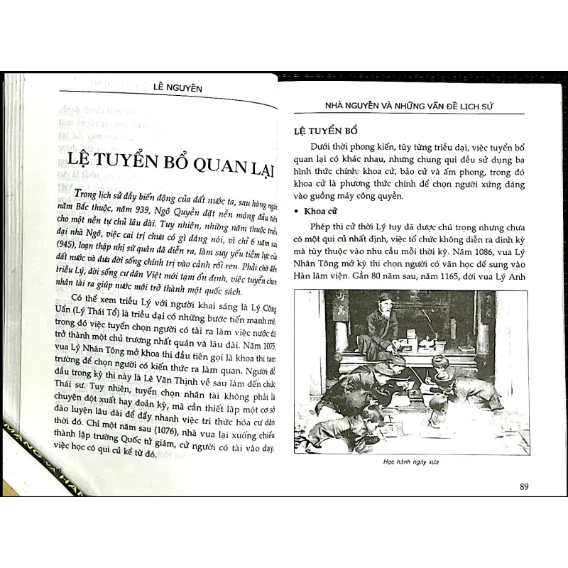 NHÀ NGUYỄN VÀ NHỮNG VẤN ĐỀ LỊCH SỬ - Tác giả LÊ NGUYỄN 1027746