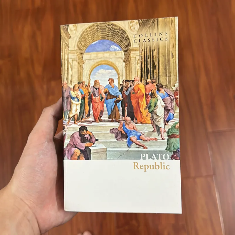 Sách - Republic by Plato - Triết học tiếng Anh - Collins Classics 590052