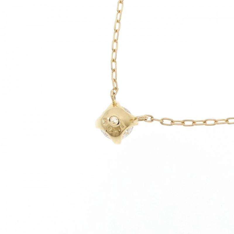 K18YG Dây chuyền kim cương 0.315CT H SI2 3EXT - Hàng hiệu Chính hãng 875456