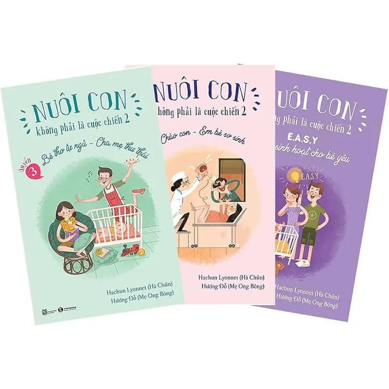 Sách nuôi con không phải cuộc chiến- 3 tập  736760