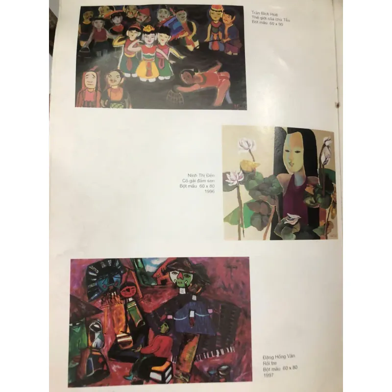 Triển lãm Tranh Lụa và Tranh Bột màu Nữ tác giả - Hội Mỹ thuật Việt Nam 998539