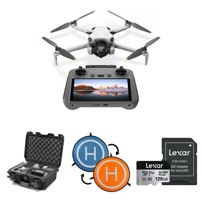 DJI Mini 4 Pro Drone with RC 2 & Travel Case Kit 798019