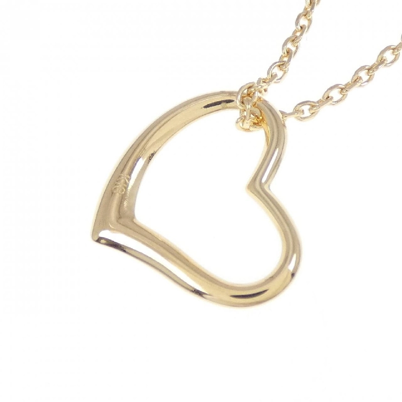 K18YG Dây chuyền hình trái tim - Hàng hiệu Chính hãng 860497