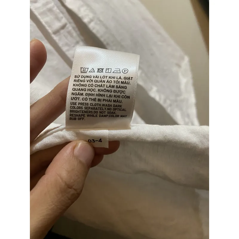 Áo cộc cổ trụ Nam Uniqlo 689480