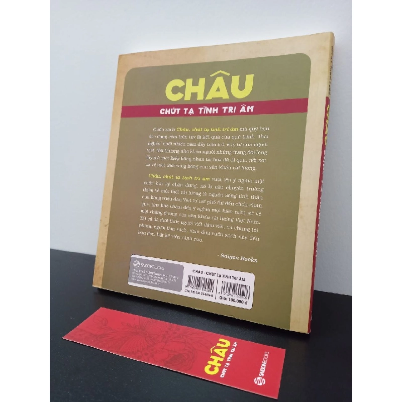 Châu, Chút Tạ Tình Tri Âm Thanh Thủy New 95% HCM.ASB2302 910644