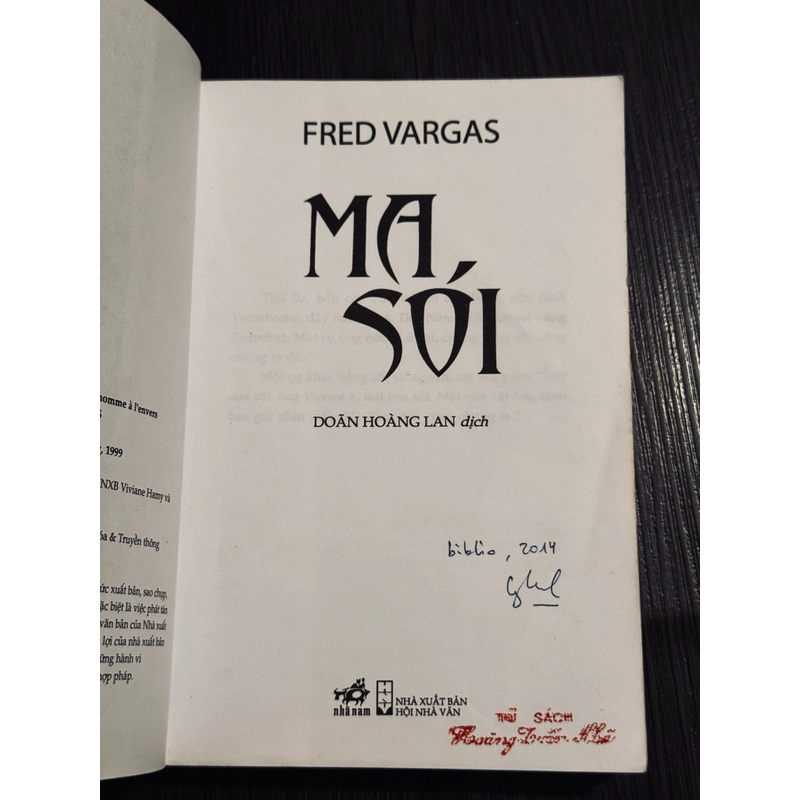 Ma sói - Fred Vargas 472771