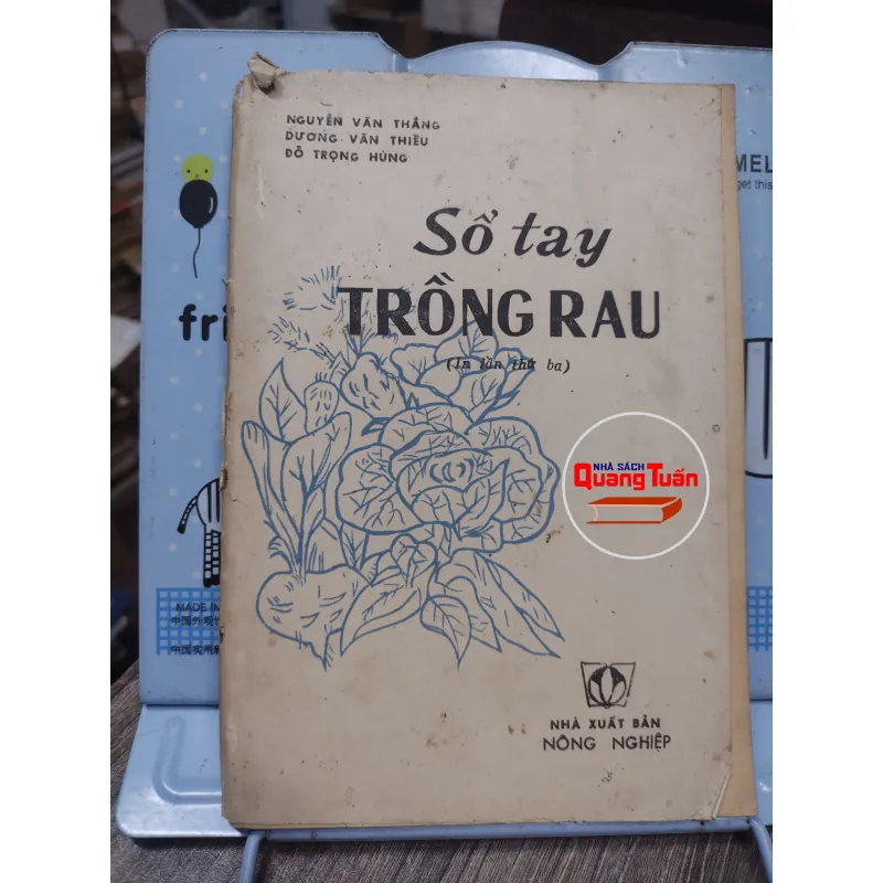 Sách: Sổ tay trồng rau - TG: Nguyễn Văn Thắng, Dương Văn Thiều, Đỗ Trọng Hùng (A2) 751448