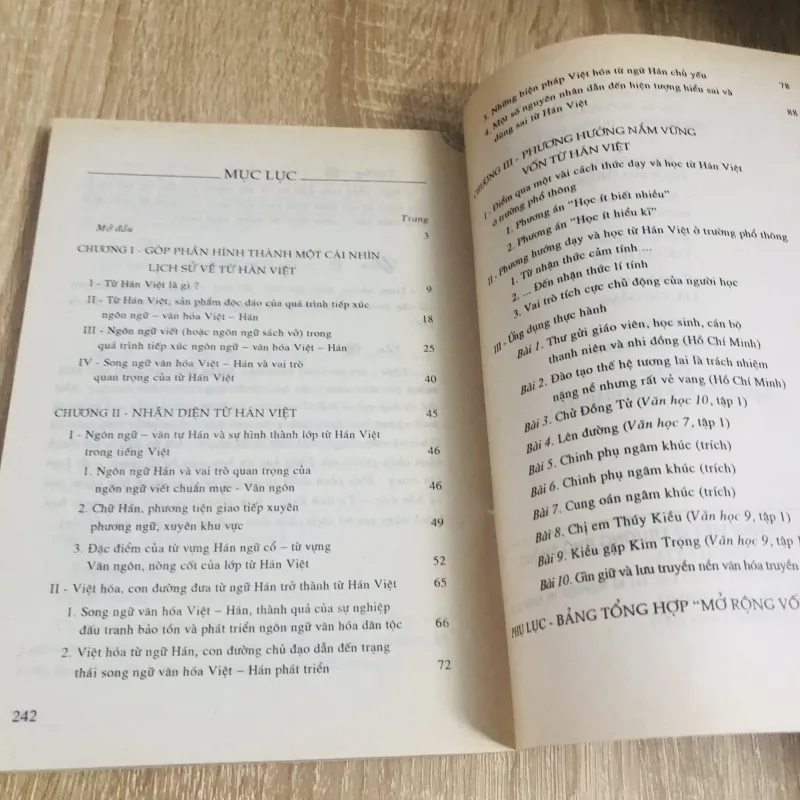 DẠY VÀ HỌC TỪ HÁN VIỆT Ở TRƯỜNG PHỔ THÔNG  1029913