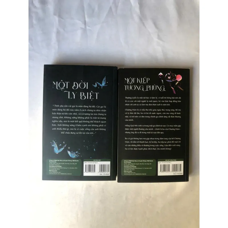 Bộ 2 quyển Một Đời Ly Biệt & Một Kiếp Tương Phùng - Lan Nhược Nhất 1020981