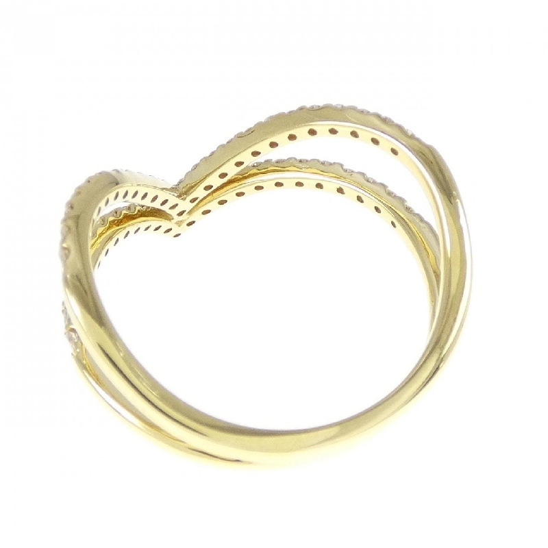 Nhẫn kim cương K18YG 0.33CT 673268