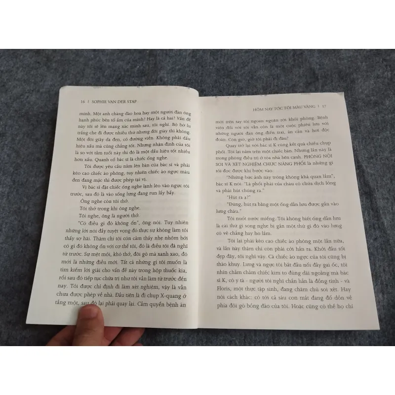 HÔM NAY TÓC TÔI MÀU VÀNG - SOPHIE VAN DER STAP 574628