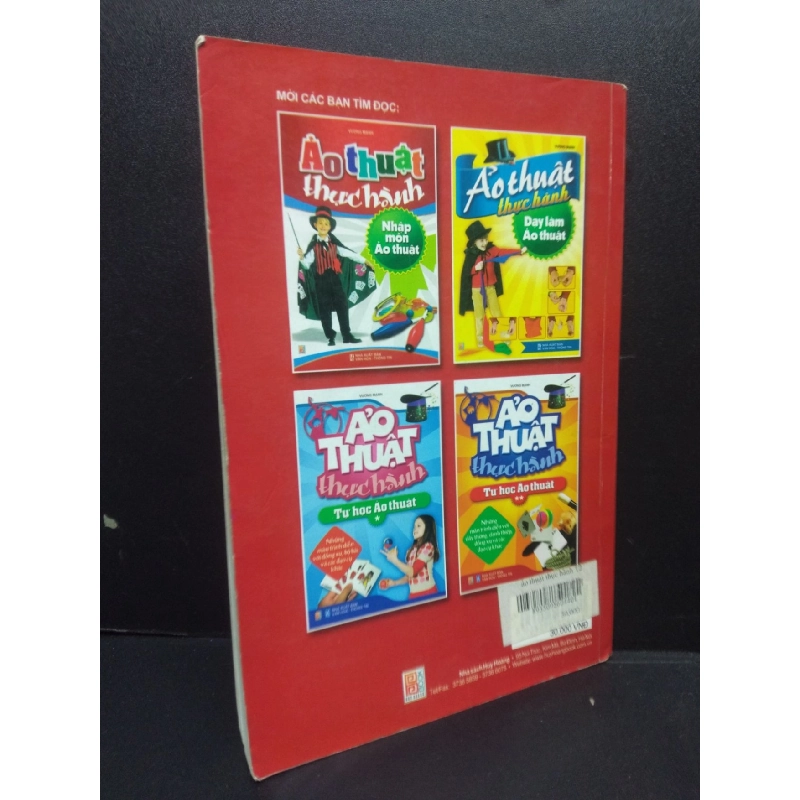 Ảo thuật thực hành - Tự học ảo thuật 2 mới 80% ố bẩn nhẹ 2009 HCM2105 Vương Mạnh SÁCH KỸ NĂNG 914308