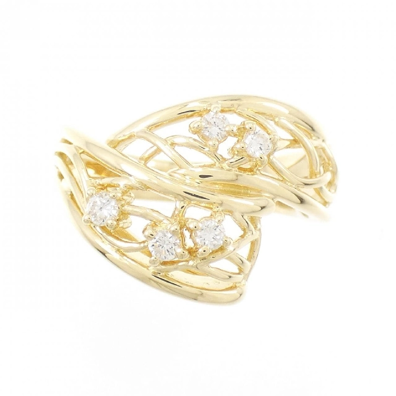 Nhẫn kim cương 750YG 673110